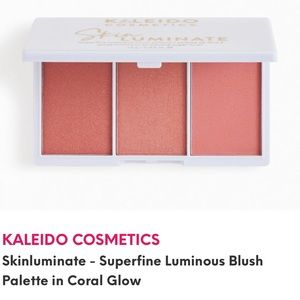 KALEIDO COSMETICS
SKIN LUMINATE - SUPERFINE LUMINOUS BLUSH PALETTE
NEW